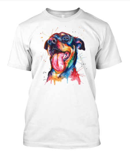 Oil Painting Art Puppy